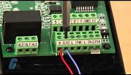 Hitachi America NES1 Series of AC Drives: How to Wire a Speed Pot and Install Optional Keypad