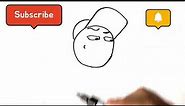 How to Draw an Angry Emoji Meme EASY and SIMPLE Drawing Tutorials