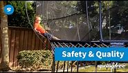 Springfree Trampoline - Safety and Quality
