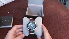 Gucci Dive Watch Review and Unboxing