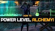 How to power level Alchemy FAST in The Elder Scrolls Online!