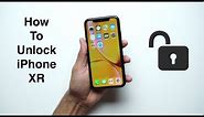 How to Unlock iPhone XR without Jailbreak | Use Any Carrier