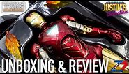 Avengers Iron Man MK6 LED ZD Toys 1/10 Scale Figure Unboxing & Review