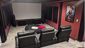 DIY Home Theater Tour (update) 7.4.4 Atmos