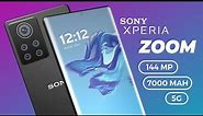Sony Xperia ZOOM Introduction - 144 MP Camera and 100x zoom | 7000 MAH BATTERY.