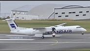 Dash 8 Q400 Landing | Reykjavik Airport