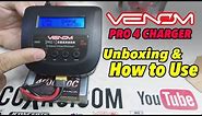 Venom Pro 4 Charger Unboxing and How To Charge LiPo and NiMH Batteries