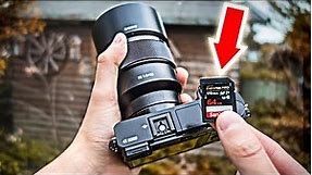 Sony a6000 - How To Format Your Memory Card - Settings Tutorial [2021]