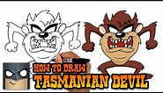 How to Draw Tasmanian Devil | Art Tutorial