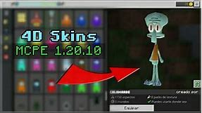 4D/5D Skin Pack for Minecraft PE 1.20.10 | Animated Skins | Android, iOS & PC