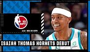 Isaiah Thomas posts 10 PTS, 5 REB in Charlotte Hornets debut 💪