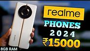 8GB+128GB | Top 5 REALME Phones Under 15000 in India 2024 | 120Hz | Realme 5G Mobile Under 15000