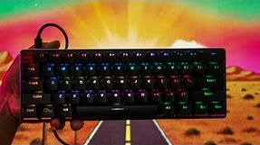 Glorious GMMK Compact Keyboard Review! Great Modular 60% Keyboard!