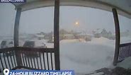 Newfoundland snow timelapse: 30 inches of snow in 24 hours
