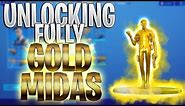 UNLOCKING FULLY GOLD MIDAS (What Level Do You Get The FULLY Gold Midas Style?)