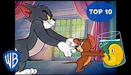 Tom & Jerry | Top 10 Best Chase Scenes🐱🐭 | Classic Cartoon Compilation | @WB Kids