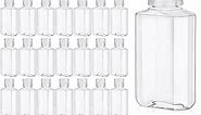 200 Pcs 2 oz Clear Hand Sanitizer Bottles with Flip Cap Plastic Empty Reusable Refillable Bottles Portable Travel Size Hand Sanitizer Container for Shampoo Soap Outdoor Camping (Clear)