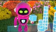 SnapInsta io Meet Robo J5 the Robot Learn Shapes And Race Monster Trucks TOYS Part 1 1080p