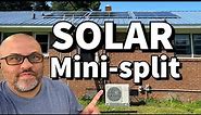EG4 Solar Mini Split Air Conditioner & Solar Panel Install