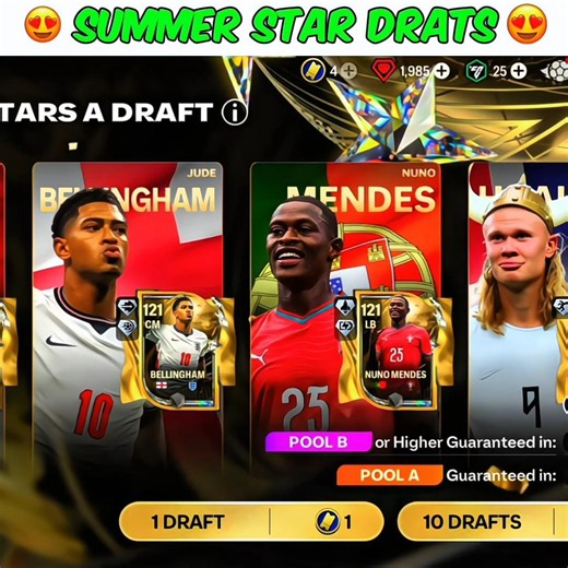 Summer Star A Drafts 😽 #fcmobile