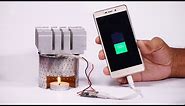 Charge your Phone using Candle - DIY Charger - Science Project