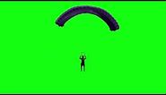 Pubg Parachute Green Screen (Free to use)