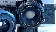 Minolta XG-M 35mm MF SLR Film Camera