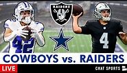 Cowboys vs. Raiders Live Streaming Scoreboard, Play-By-Play, Highlights, Stats | Preseason Week 3