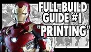 How To Make An Iron Man Suit Part 1! 3D Printed Iron Man Tutorial! Full Guide! #ironman #3dprinting