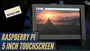 Raspberry pi - 5 Inch touchscreen Installation