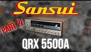 Will My Cheap & Broken Sansui QRX-5500 Receiver Power Up? Let's Find Out! [Bluetooth Power Cord 🔌 ]