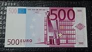 Cedula de €500 Euros ®️eplica