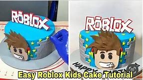 Easy Kids' Roblox Birthday Cake That Anybody Can Make at Home