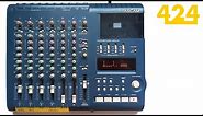 TASCAM 424: HOW TO RECORD on a Tascam 424 mkiii 4-track | 424recording.com