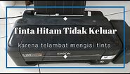 Epson L310 Tinta Hitam Tidak Keluar