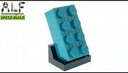 LEGO Buildable 2x4 Teal Brick - LEGO 6346102 Speed Build