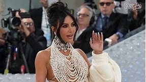 Kim Kardashian Has a Wardrobe Malfunction After 2023 Met Gala When Her Custom Pearl Dress Breaks