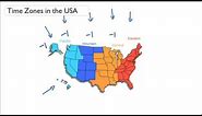 Time Zones in USA