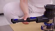 Bossdan Cordless Vacuum, Lightweight Stick Vacuum Cleaner for Hardwood Floor, Quiet, Blue, New