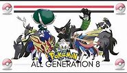 All Pokémon Generation 8: Galar Dex