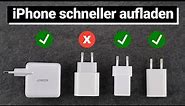 iPhone schneller aufladen - Welche Schnellladegeräte, Netzteile & Ladekabel du benutzen solltest!