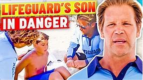Lifeguard's Own Son In Danger