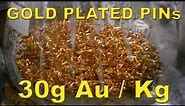 VERY high yield GOLD plated pins