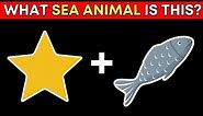 Guess the Sea Animal by Emoji