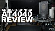 Audio-Technica AT4040 Condenser Mic Review / Test
