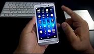 BlackBerry Z30 unboxing white (first impressions)