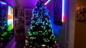 EPIC RGB Fiber Optic Christmas Tree! The Northern Lights Christmas Tree!