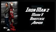 Iron Man Mark V Transforming Briefcase Suit