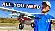 NEWEST RC Airplane for BEGINNERS that is EASY TO FLY!!! - HobbyZone Apprentice STOL S 700mm