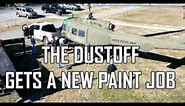 The Huey At The Veterans Park Is Getting A New Paint Job